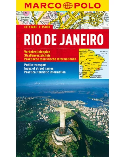 Cartographia-Rio de Janerio harta orașului-9783829730747
