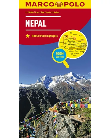 Cartographia-Nepal harta-9783829739467