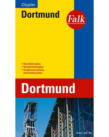 Cartographia-Dortmund harta orașului (Cityplan)-9783827901248