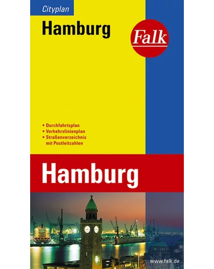 Cartographia-Hamburg harta orașului (Cityplan)-9783827901088