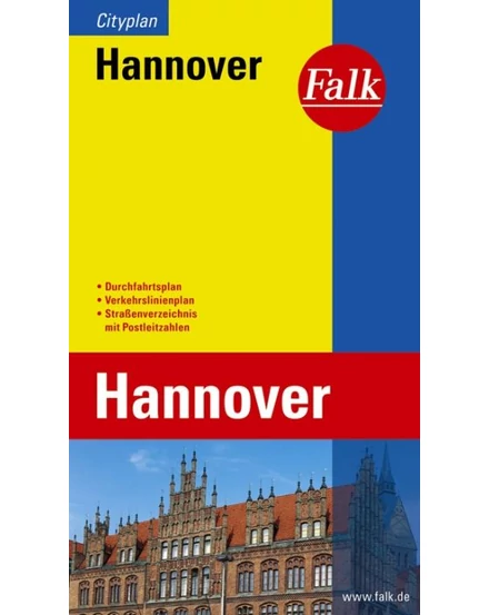 Cartographia-Hannover harta orașului (Cityplan)-9783827901255