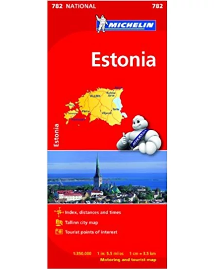Cartographia-Estonia harta (782)-9782067173880