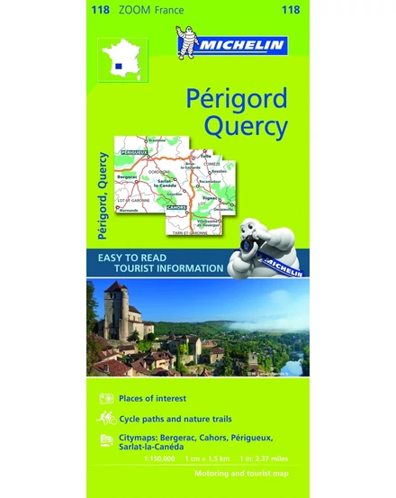 Cartographia-Quercy Perigord harta (118)-9782067157156