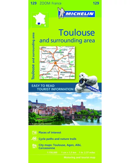 Cartographia-Toulouse si imprejurimi harta (129)-9782067212039