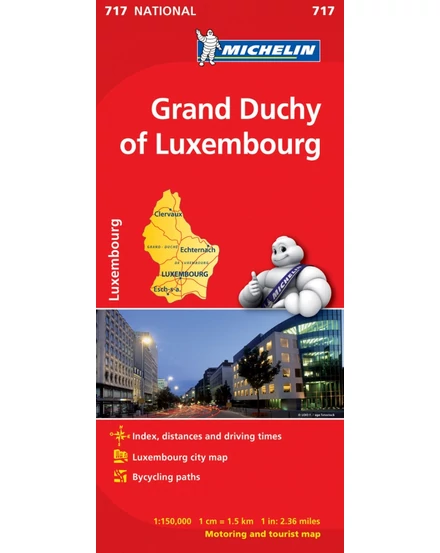Cartographia-Luxemburg harta (717)-9782067170810