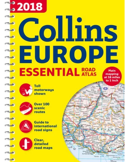 Cartographia-Atlasul Europei 2018 (Collins)- 9780008262518
