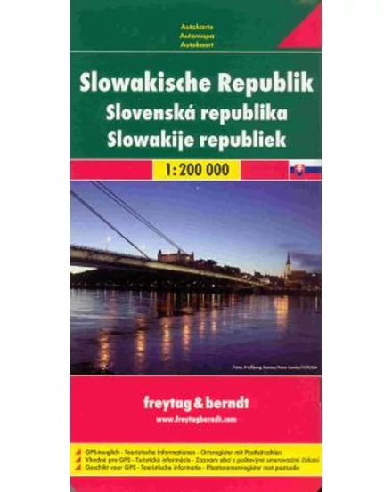 Cartographia-Slovacia harta (Freytag)-9783707904710