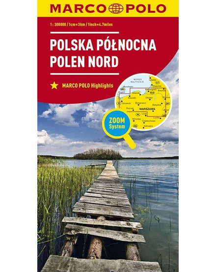 Cartographia-Polonia harta regiunii: Polonia de Nord-9783829737951