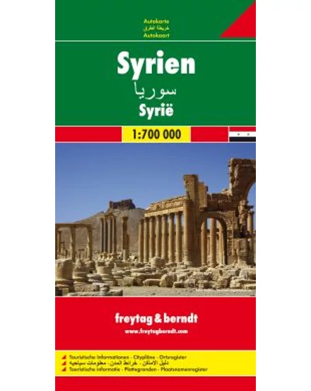Cartographia-Siria harta (Freytag)-9783707909838