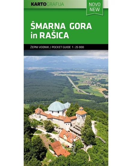 Cartographia-Smarna Gora in Rașica harta de buzunar-3830048523226