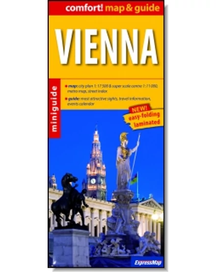 Cartographia-Viena (map&guide) harta laminată-9788375461435