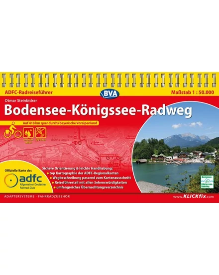 Cartographia-Ghid de ciclism Lacul Bodeni/Köngissee-9783870735869