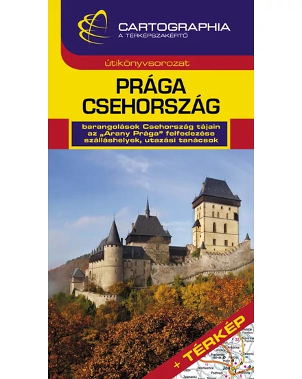 Cartographia-Praga, Cehia ghid turistic-9789633524275
