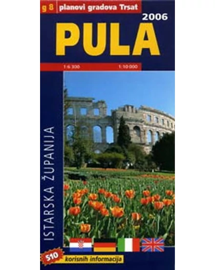 Cartographia-Pula harta orașului-9789536107476