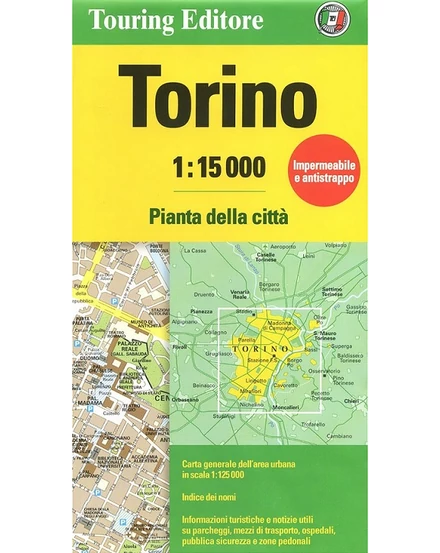 Cartographia-Torino harta orașului-9788836573400