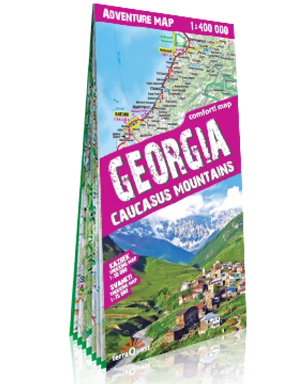 Cartographia-Gruzia si Munţii Caucaz adventure harta-9788361155683