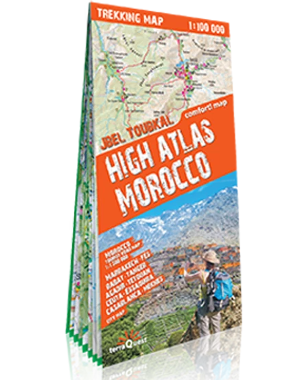 Cartographia-Maroc harta trekking-9788361155577