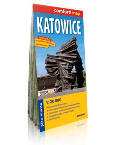 Cartographia-Katowice harta-9788388112799