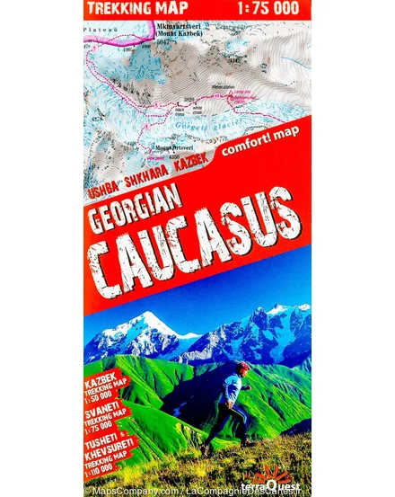 Cartographia-Gruz Caucaz harta-9788361155713