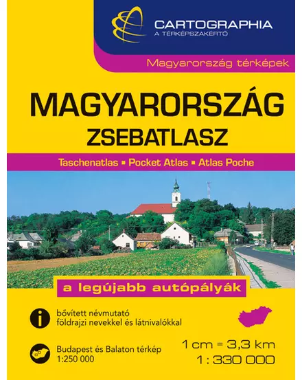 Cartographia-Atlas de buzunar Ungaria-9789633526385