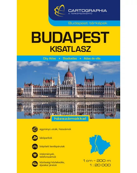 Cartographia-Atlas mic Budapesta-9789633526491
