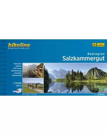 Cartographia-Salzkammergut ghid de ciclism-9783850000574