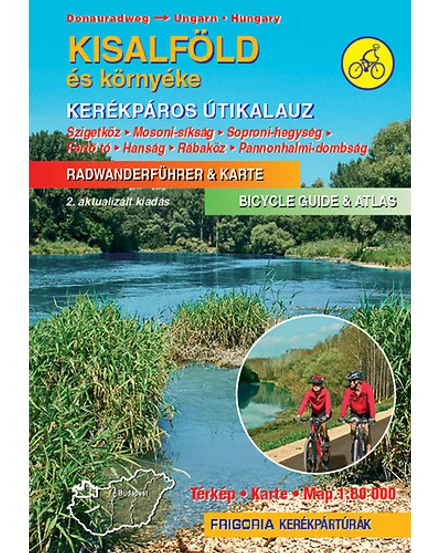 Cartographia-Kisalföld și împrejurimi ghid de ciclism-9789639586376