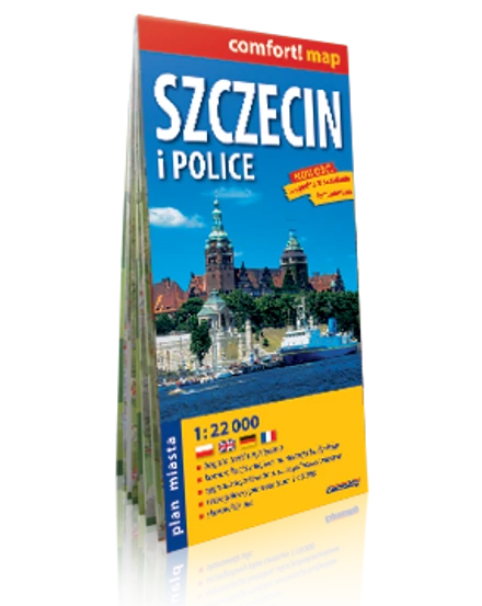 Cartographia-Szczecin harta Comfort (laminat)-9788375463354