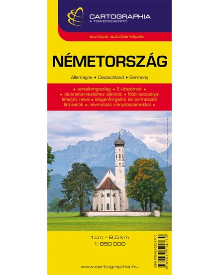 Cartographia-Germania harta rutieră-9789633524770