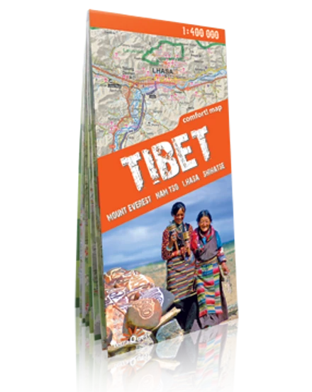 Cartographia-Tibet harta turistică-9788361155317