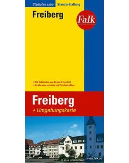 Cartographia-Freiberg harta orașului-9783827923110