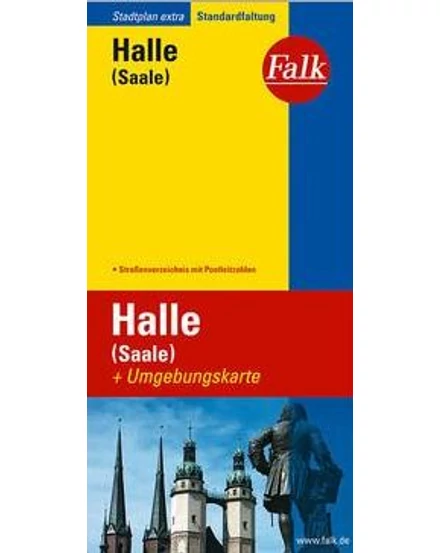 Cartographia-Halle harta orașului-9783827933577