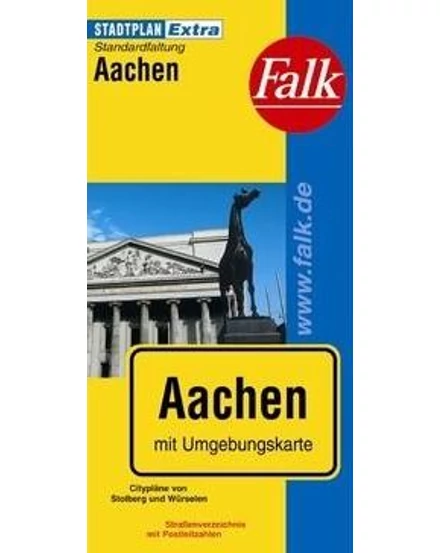 Cartographia-Aachen harta orașului-9783827921543