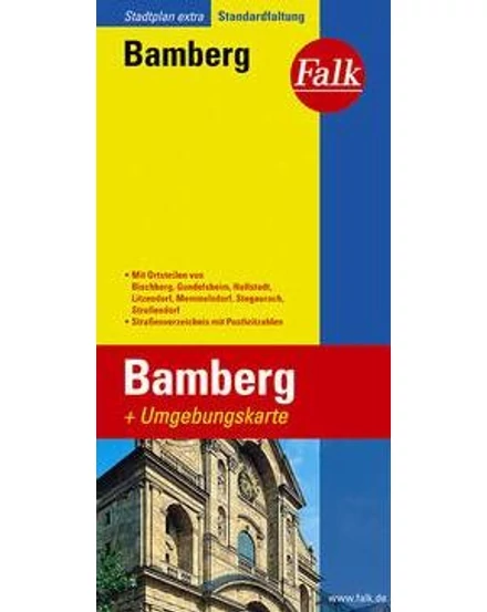Cartographia-Bamberg harta orașului-9783827922120