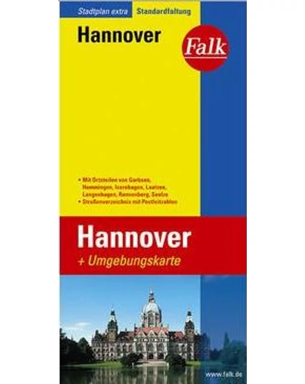 Cartographia-Hannover harta orașului-9783827923639