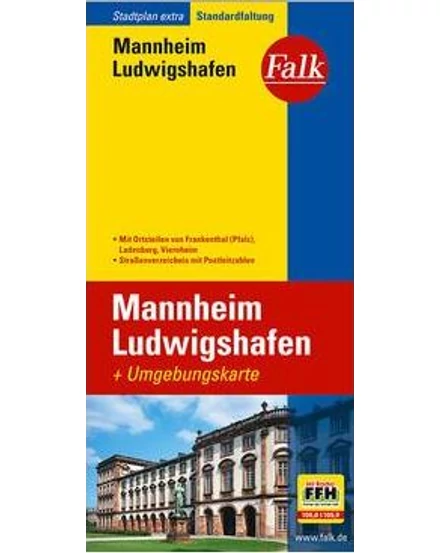 Cartographia-Mannheim/Ludwigsahfen harta orașului-9783827924537