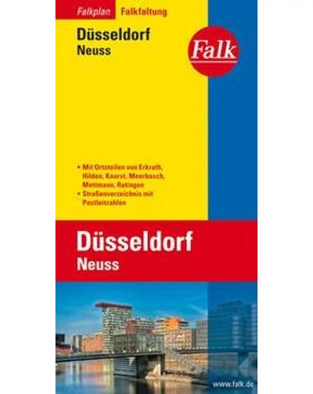 Cartographia-Düsseldorf harta orașului-9783884451151