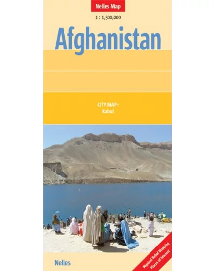 Cartographia - Afganistan harta - Nelles-9783865742001