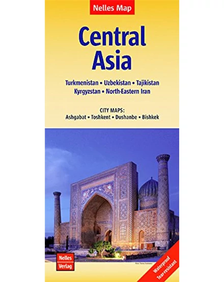 Cartographia - Asia Centrală harta - Nelles - 9783865742988