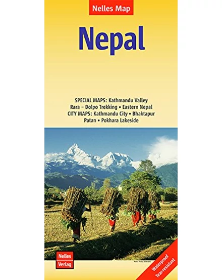 Cartographia - Nepal harta - 9783865744821