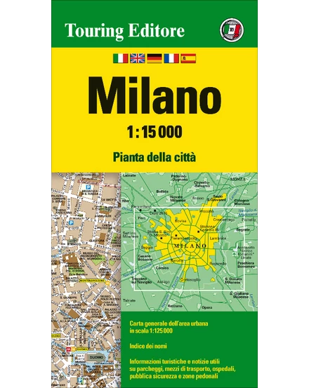 Cartographia-Milano harta orașului-9788836575824