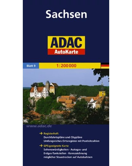 Cartographia-Saxonia harta rutieră-9783826423215