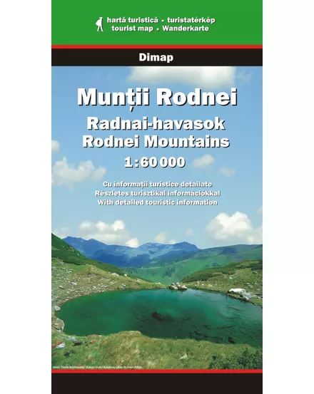 Cartographia-Munții Rodnei harta turistică-9789638845498