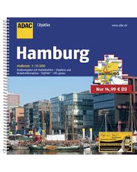 Cartographia-Hamburg atlas orașului-9783826413087