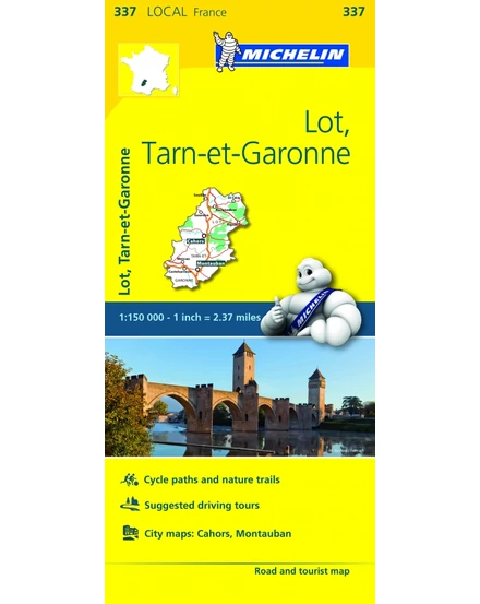 Cartographia-Lot, Tarn - et - Garonne harta-9782067210622