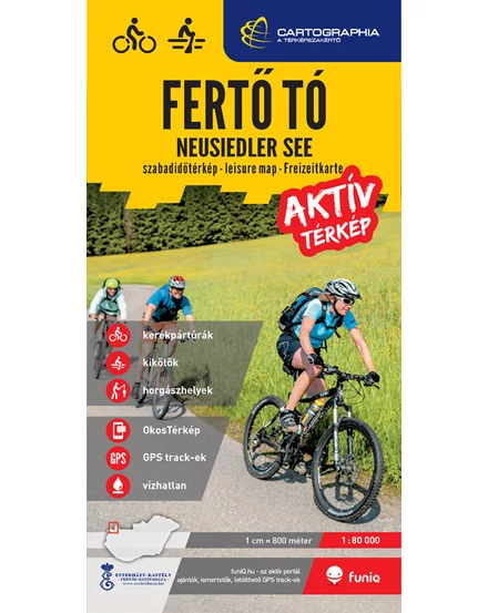 Cartographia-Lacul Fertő hartă activă-9789633529713