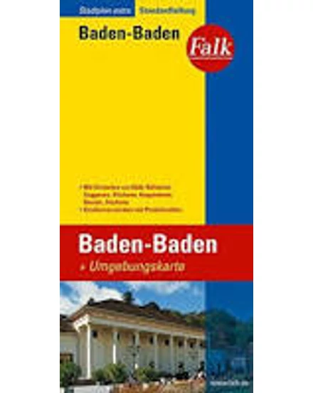 Cartographia-Baden-Baden harta orașului-9783827922106