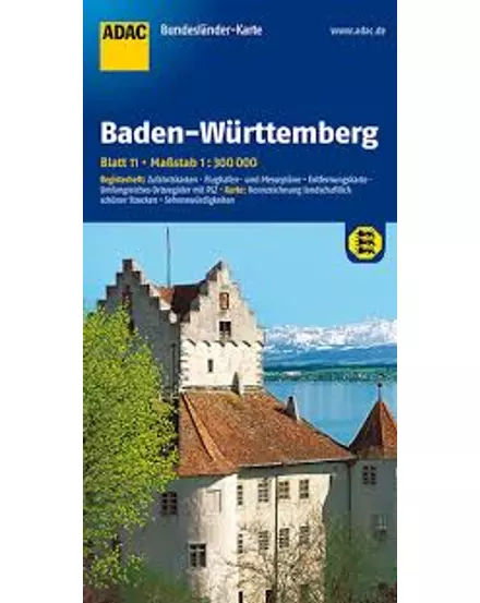 Cartographia-Baden - Württemberg harta regiunii-9783826423239