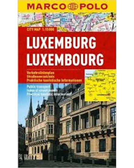 Cartographia-Luxemburg harta orașului-9783829730631