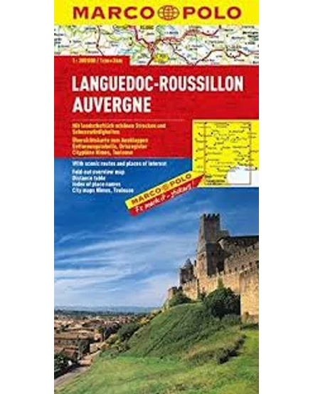 Cartographia-Languedoc - Roussillon, Auvergne harta-9783829737579